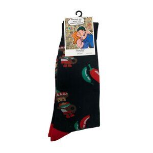Hot Pepper Print Socks